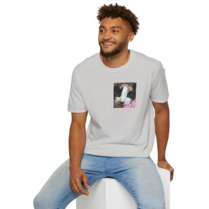 Cute Cat Graphic T-Shirt, Perfect for Cat Lovers, Gift for Birthdays, Everyday Wear, Funny Animal Tee