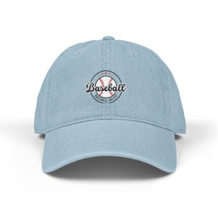 Baseball Classic Dad Cap | Unisex Adjustable Hat for Sports Fans, Great Gift for Dads, Outdoors, Summer, Weekend Style